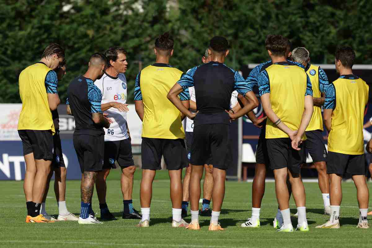 Allenamento Napoli, in tre svolgono lavoro differenziato.