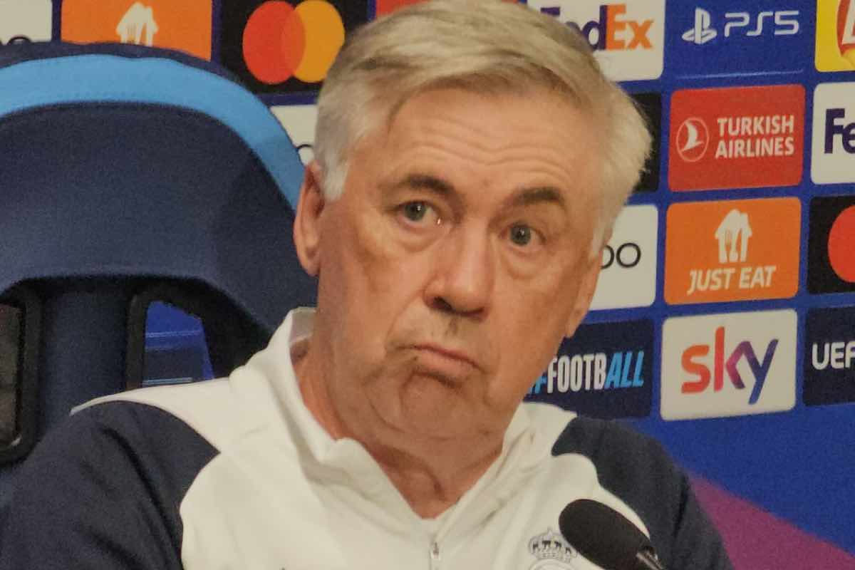 Gli chiedono di De Laurentiis: Ancelotti risponde in conferenza