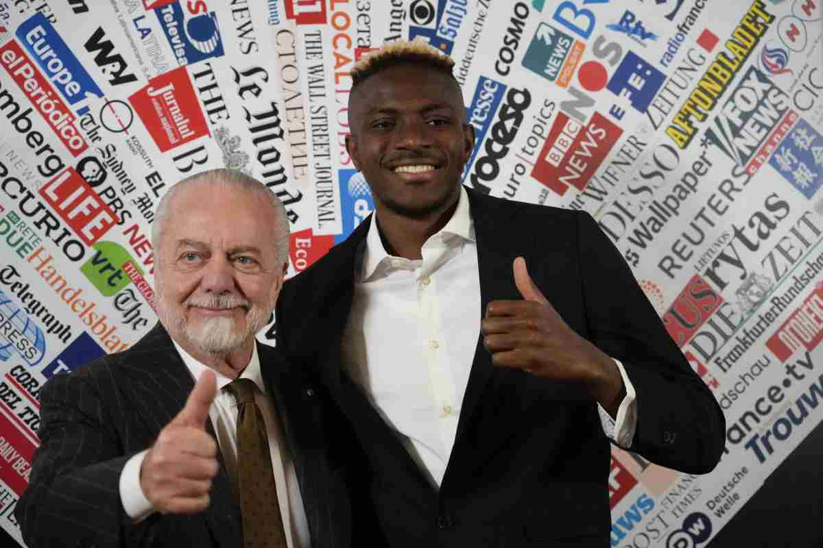 De Laurentiis vuole il rinnovo di Osimhen col Napoli a tutti i costi