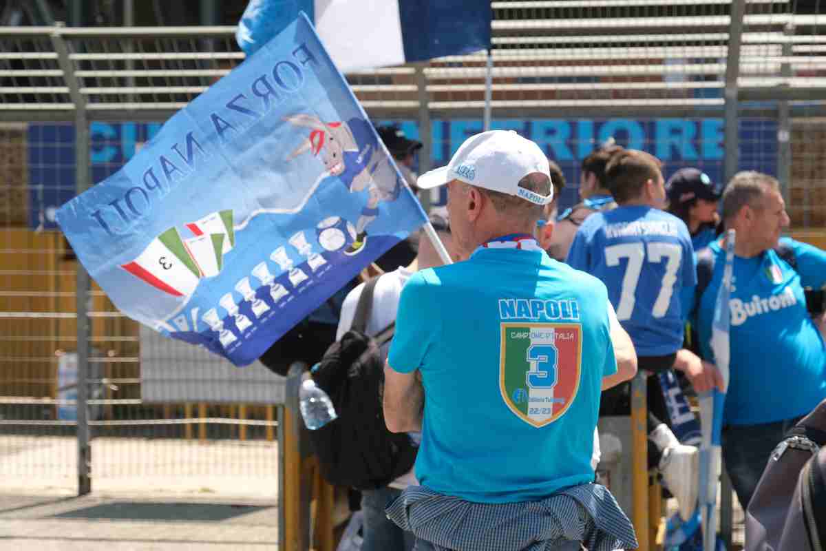 Tifosi Napoli Stadio Maradona