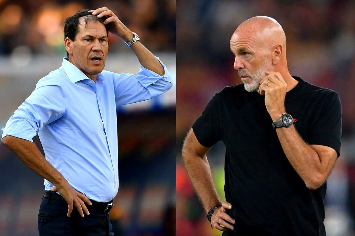 Napoli-Milan: la posizione di Garcia e Pioli