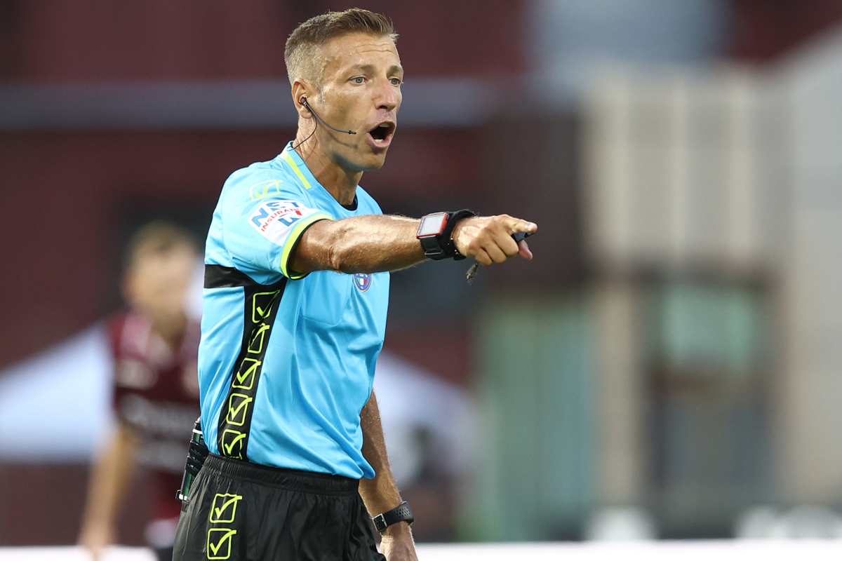 Massa arbitra Napoli-Inter: gli assistenti