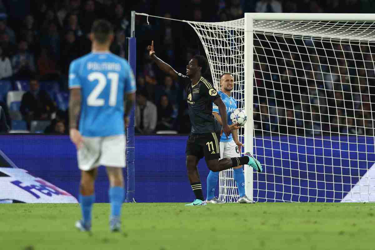 Garcia mostra al Napoli il gol subito contro l'Union Berlino