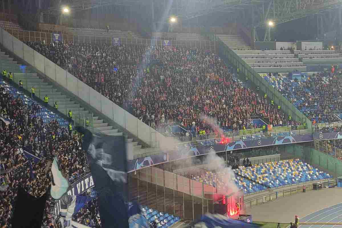 Napoli-Union Berlino: le sanzioni per i tifosi