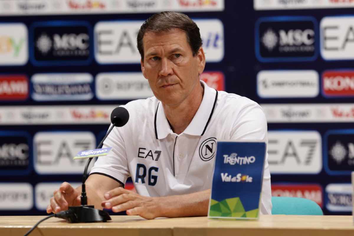 Rudi Garcia non parla in conferenza