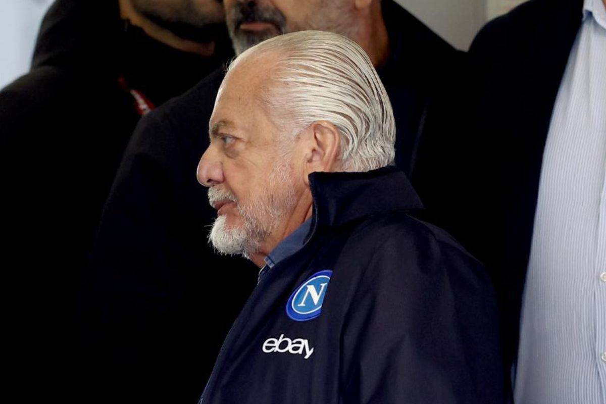 Napoli-Union: la reazione di De Laurentiis