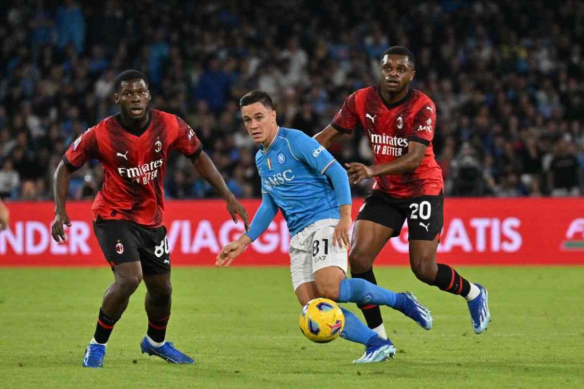 Napoli-Milan: la diagnosi dell'infortunio