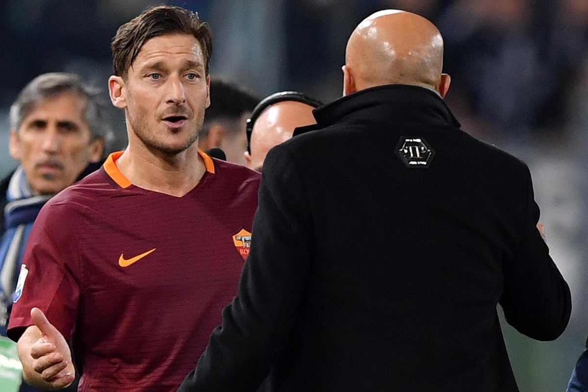 Totti-Spalletti, dichiarazione a sorpresa dell'ex capitano della Roma:  tifosi presi alla sprovvista