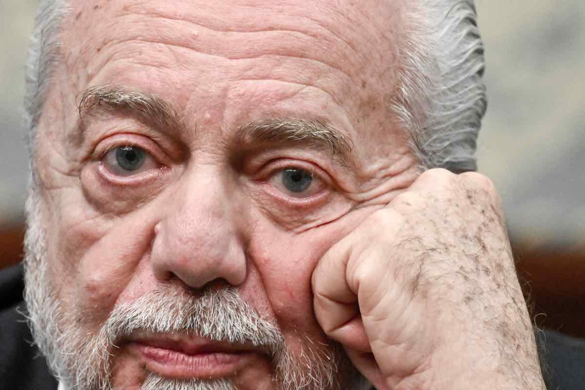 Aurelio De Laurentiis: la reazione dopo Napoli-Inter