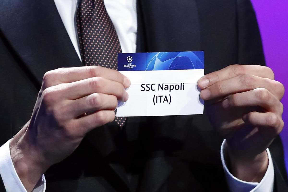 Svelata l'avversaria del Napoli agli ottavi di Champions