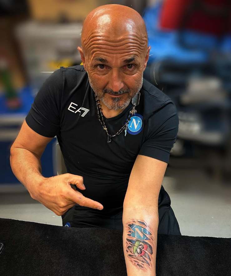 Intervista al tatuatore di Spalletti