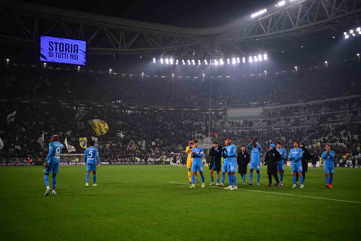 Napoli multato, c'entra la gara contro la Juve