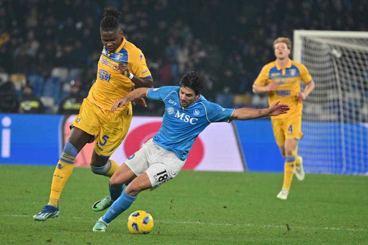 Napoli-Frosinone: la polemica arbitrale