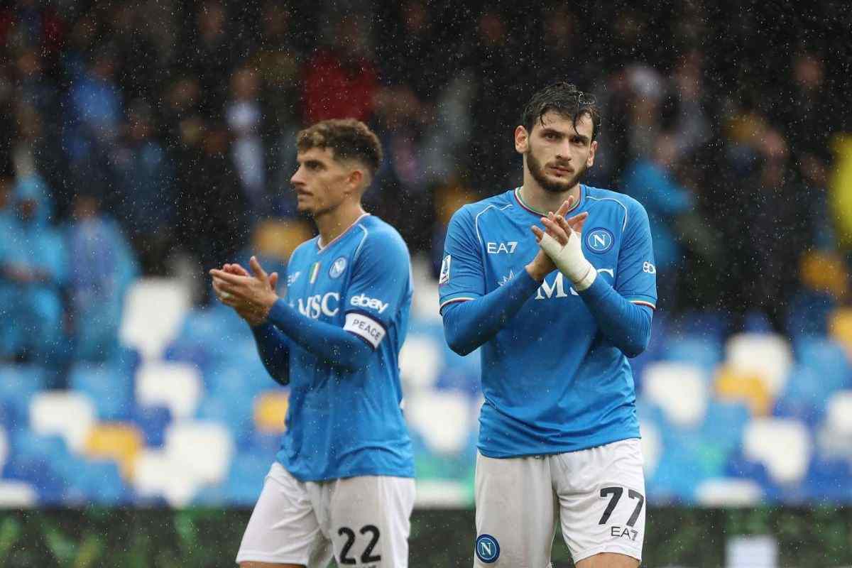 Napoli, cambia la classifica azzurra