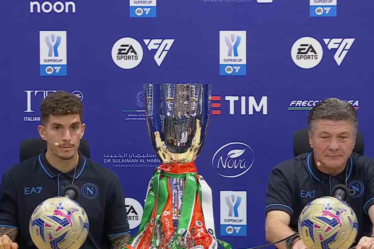 Conferenza stampa Napoli