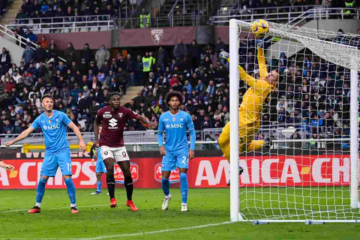 Torino-Napoli: gli Ultras azzurri contestano