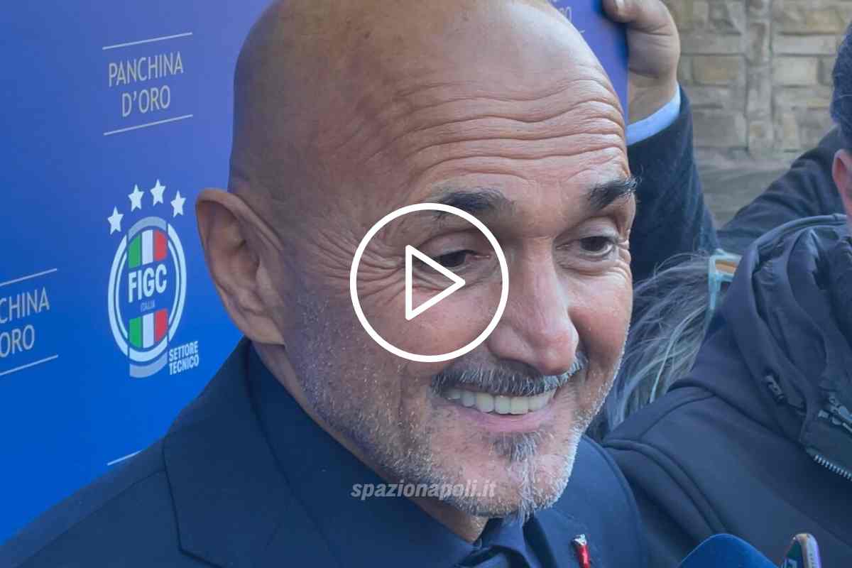 Luciano Spalletti vince la Panchina d'Oro e parla del Napoli