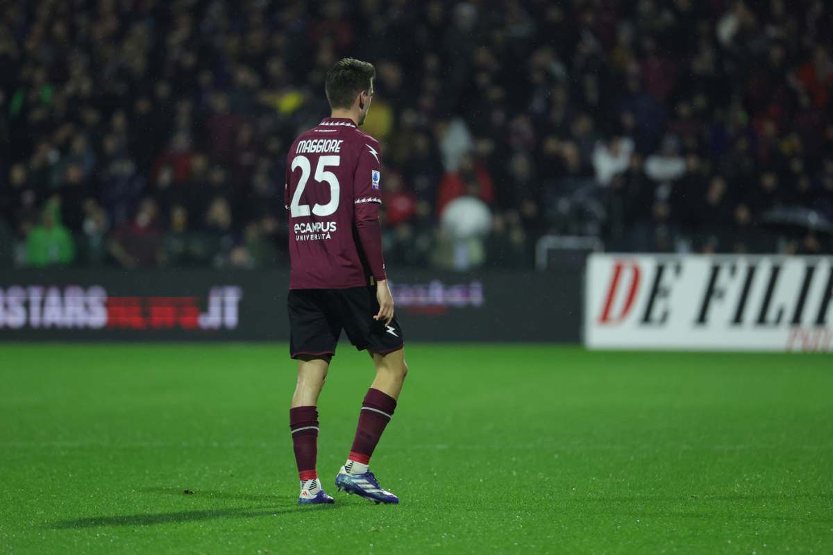 Napoli - Salernitana, Maggiore salta il match per squalifica