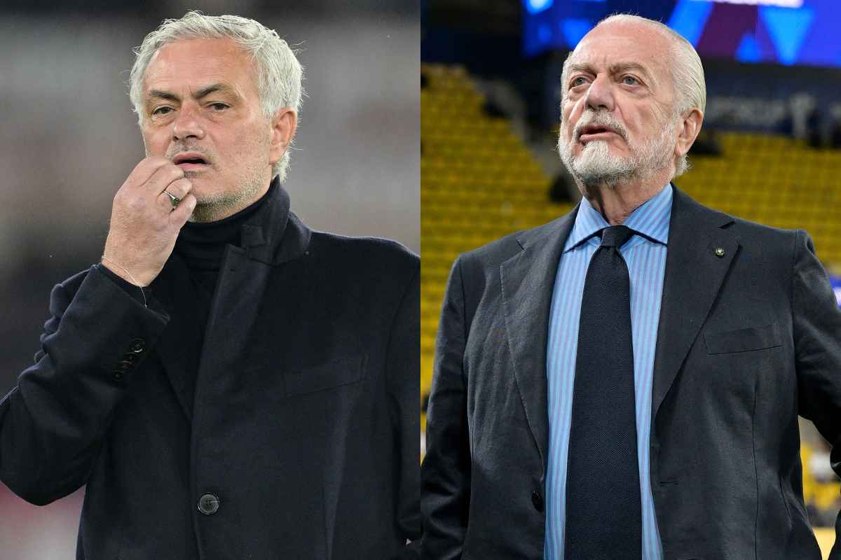 Annuncio di De Laurentiis su Mourinho al Napoli