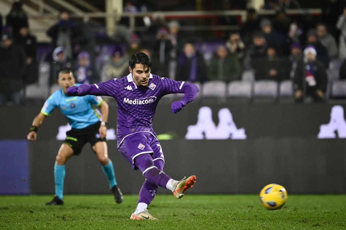 Infortunio per Sottil della Fiorentina