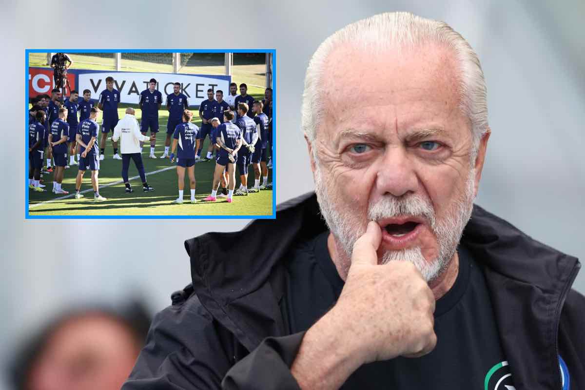 Napoli: De Laurentiis valuta il ritorno dopo l'Europeo