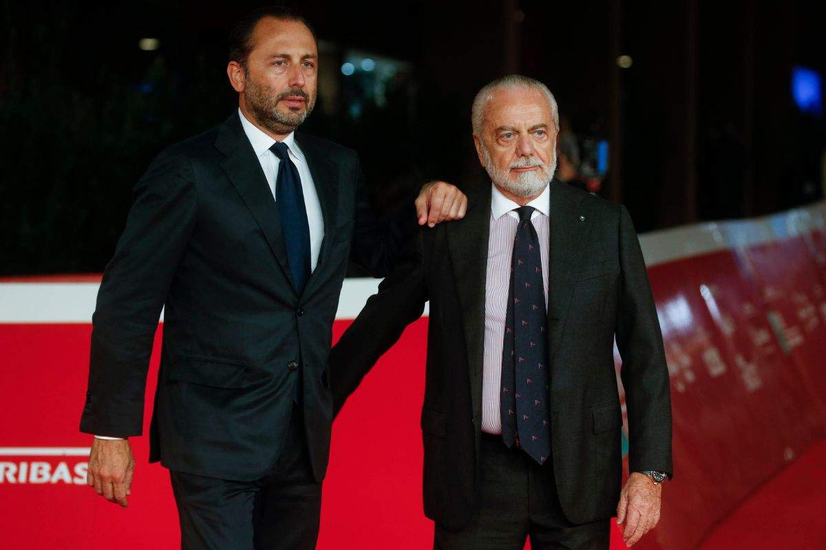 De Laurentiis: forti proteste dei tifosi