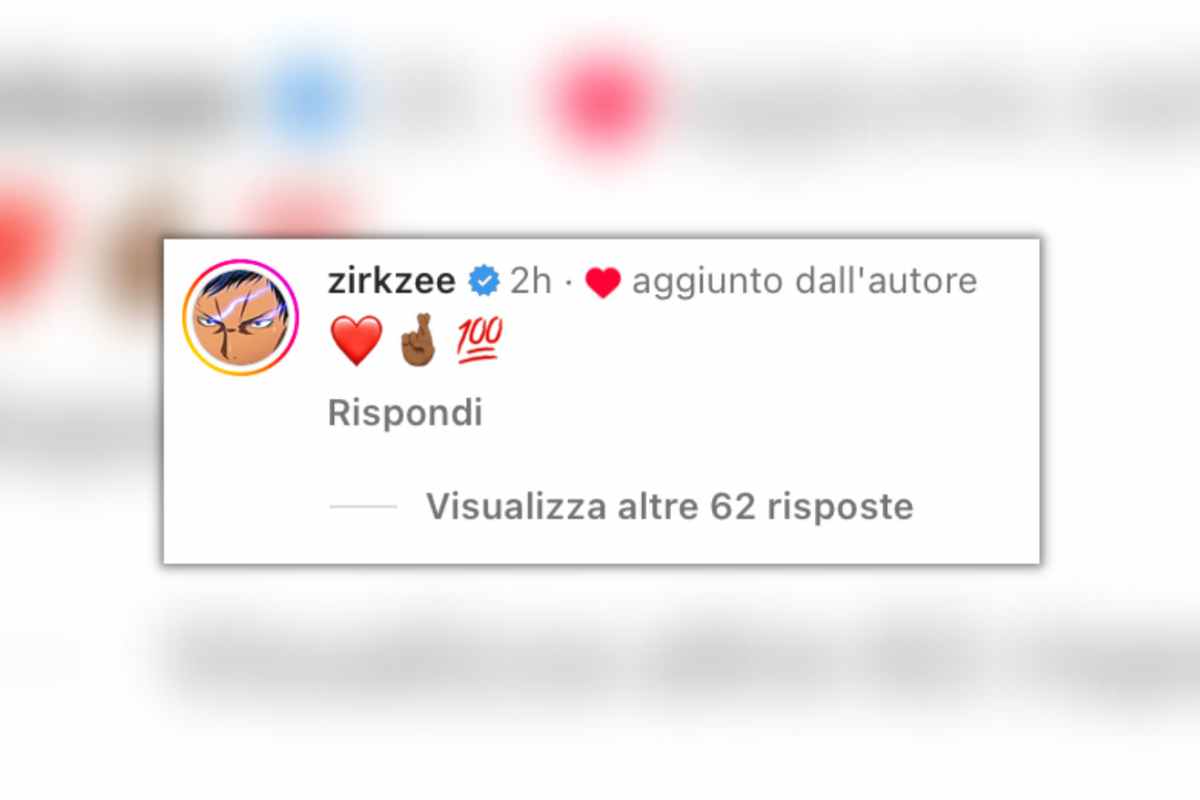 Il commento di Zirkzee