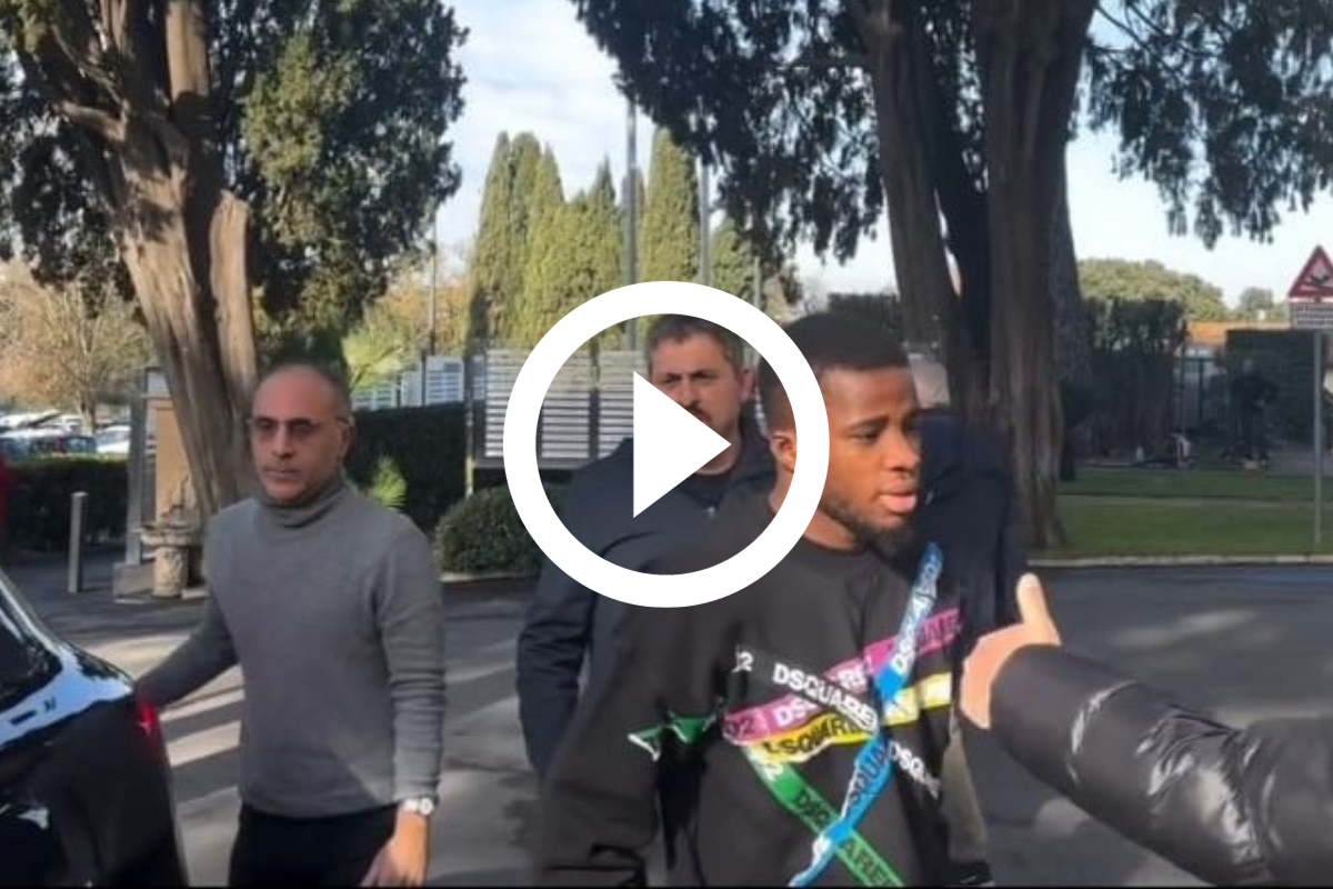 Traorè arrivato a Villa Stuart