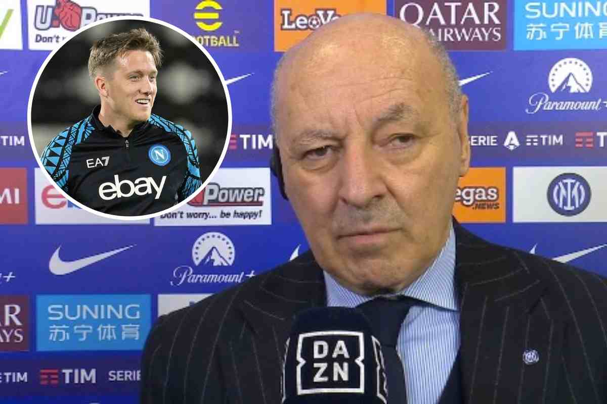 Marotta parla sulla trattativa per portare Zielinski all'Inter