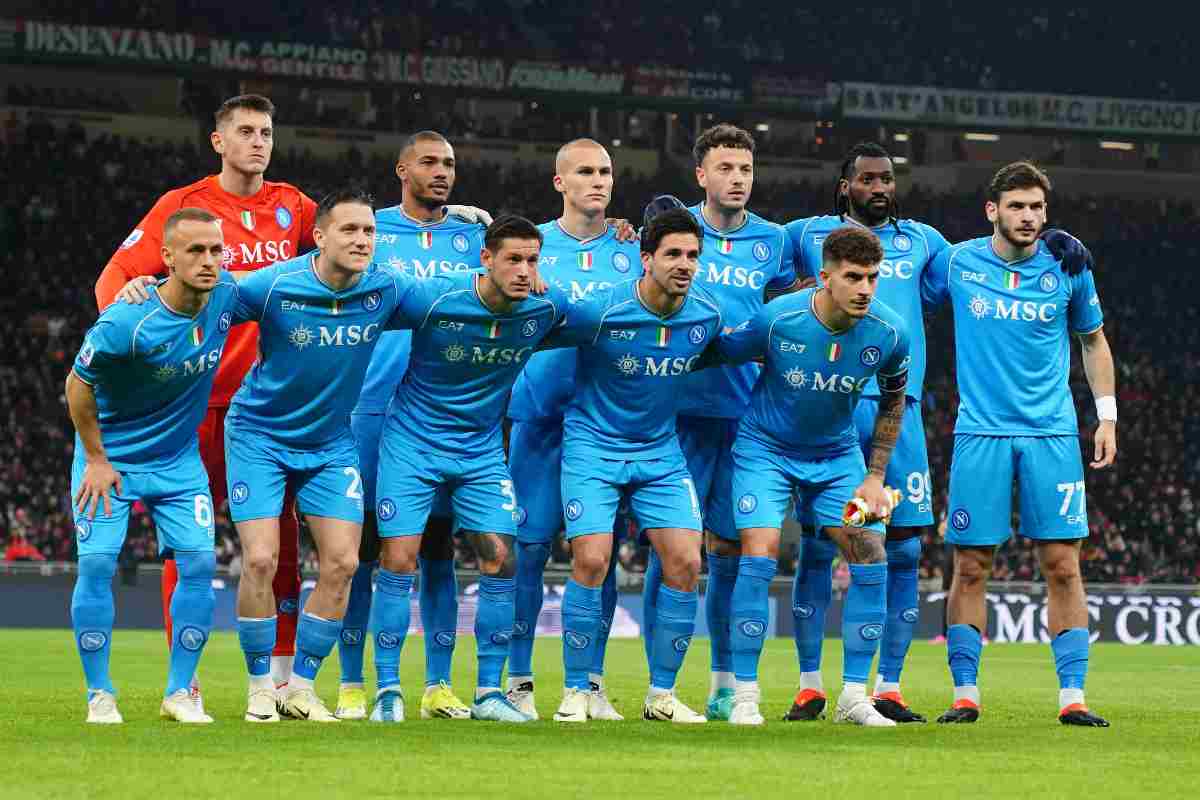 Pericolo Napoli, in 7 via senza Champions