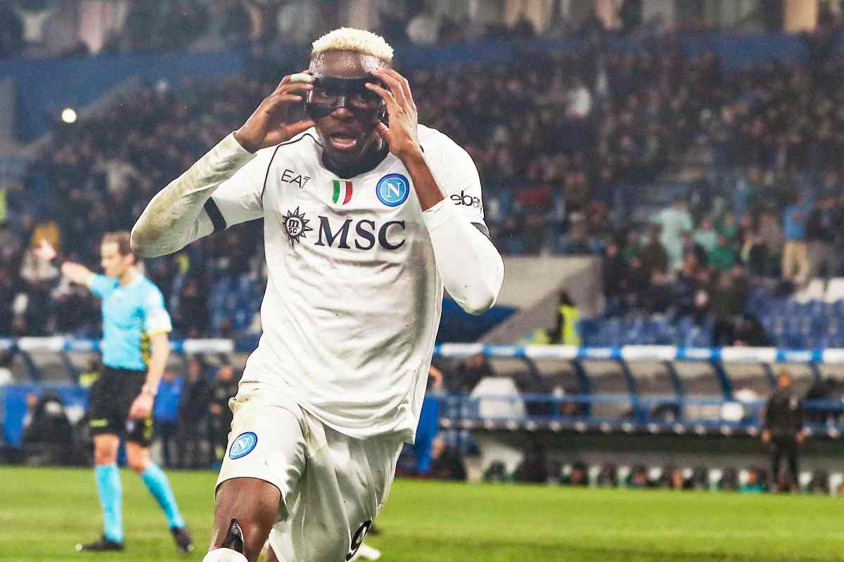 Osimhen, tutti i voti e le pagelle dopo Sassuolo Napoli