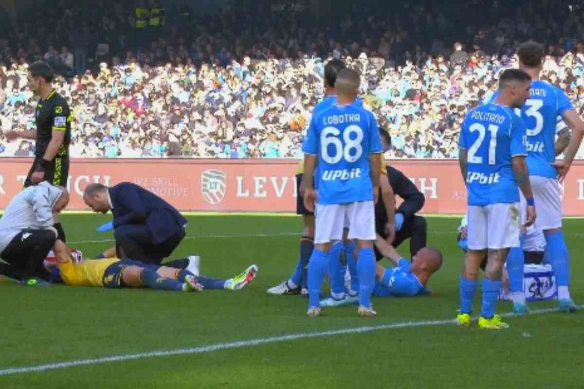 Notte in ospedale dopo Napoli-Genoa: il racconto