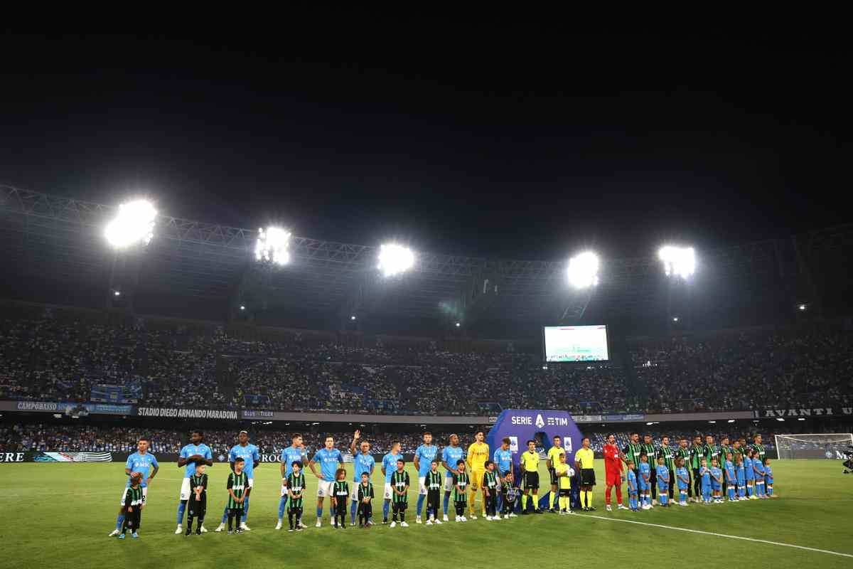 Infortunati Sassuolo-Napoli