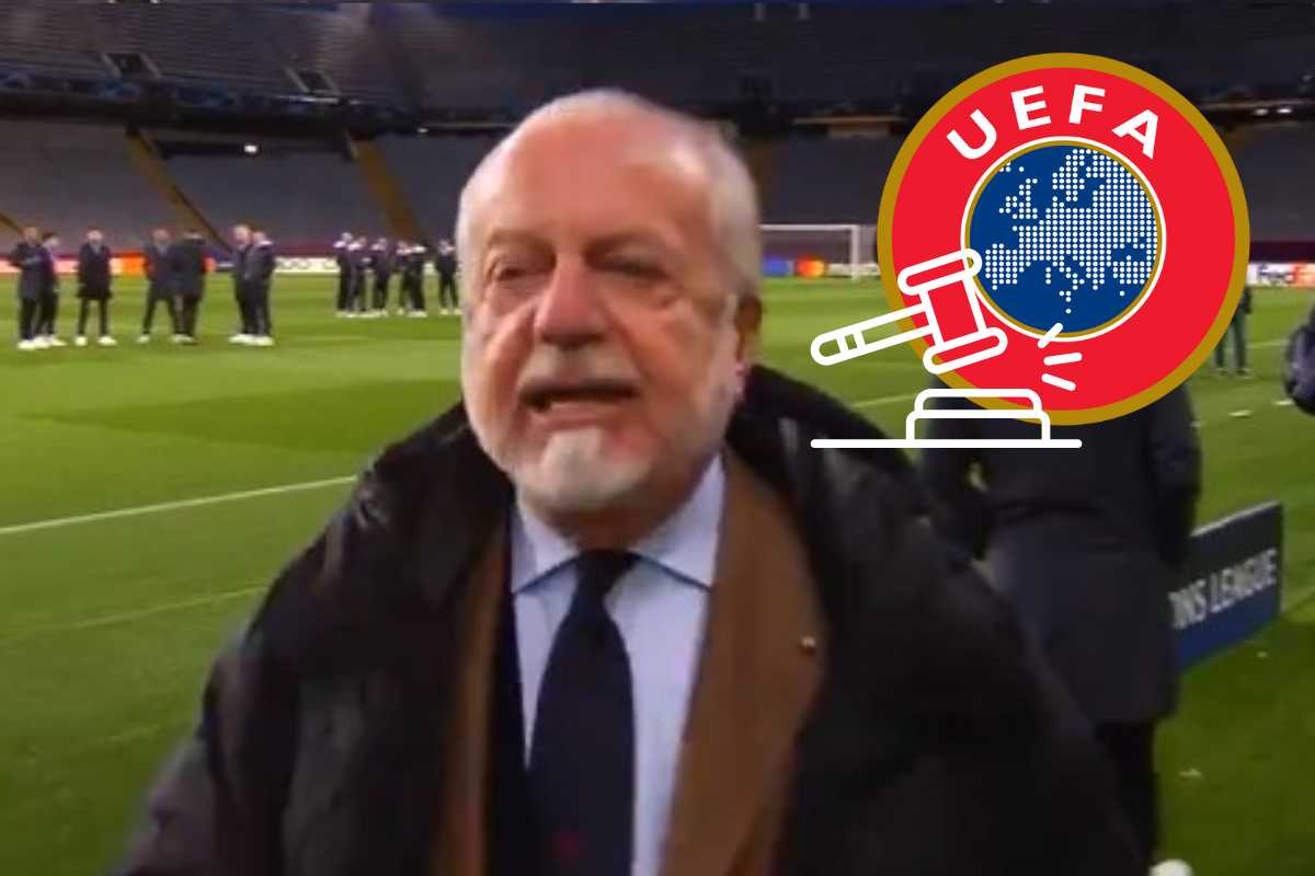 La UEFA pronta a punire De Laurentiis