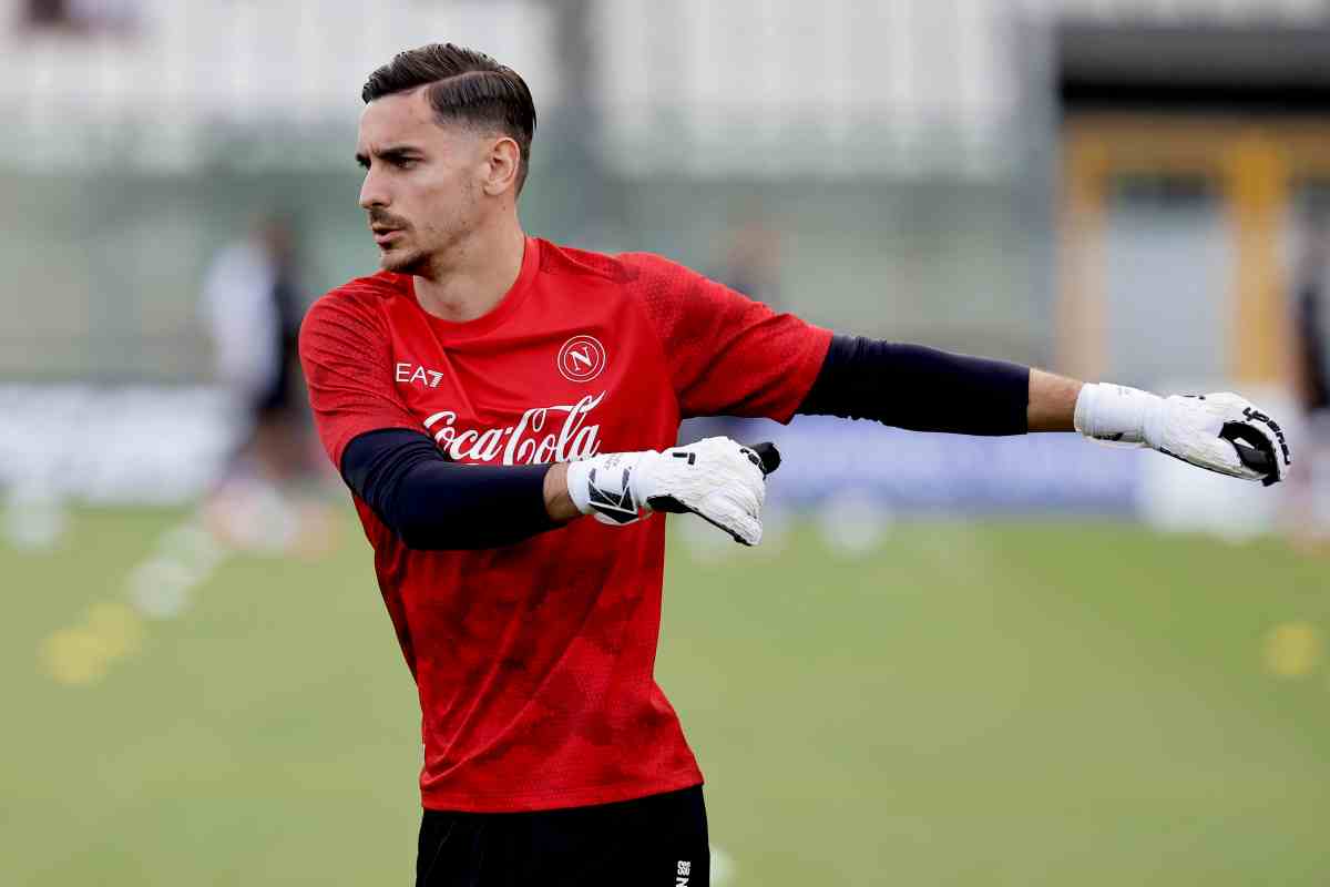 Meret portiere Napoli