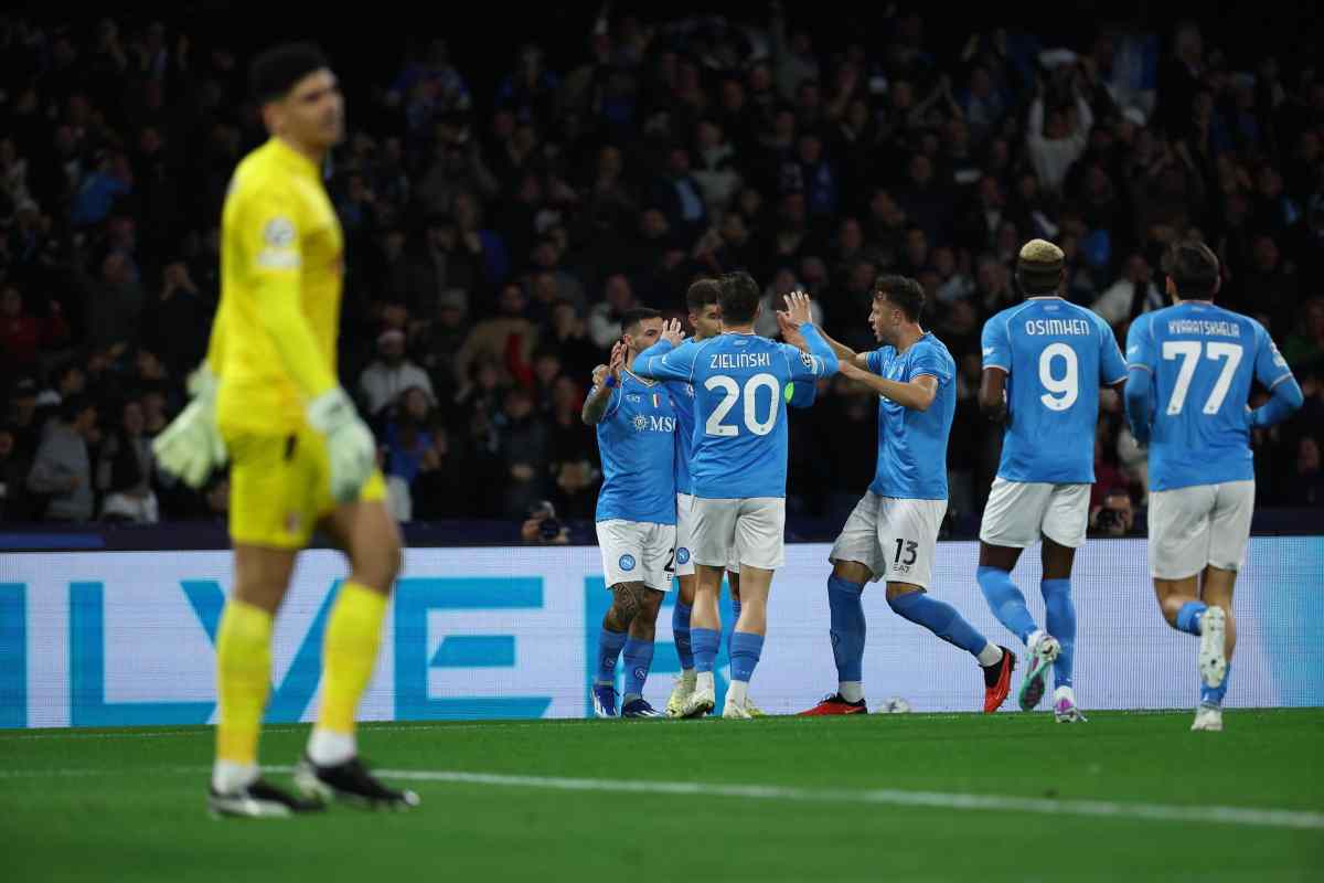 Report Napoli: assente un azzurro