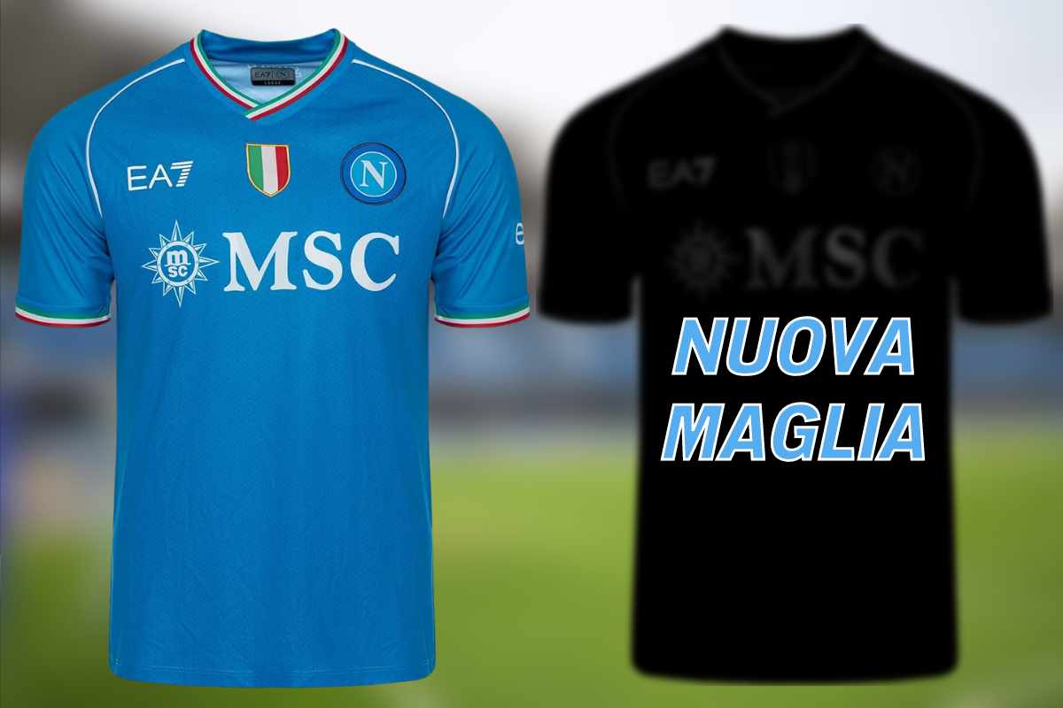 Il Napoli avrà una nuova maglia per la stagione 2023/24