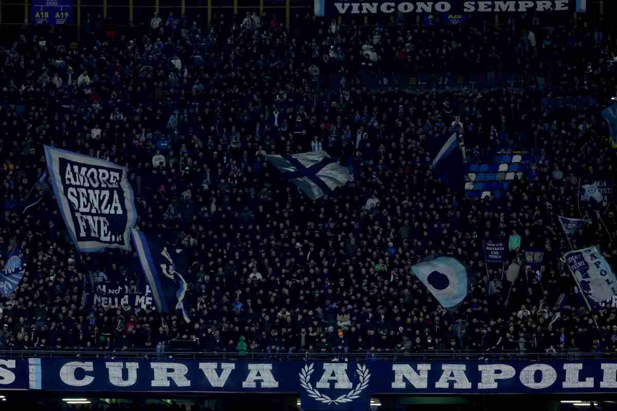 Monza-Napoli, dato impressionante sul settore ospiti