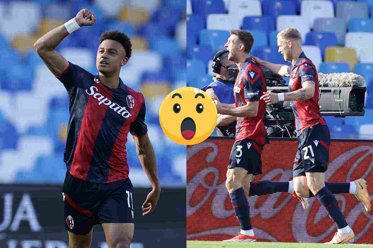 Ndoye e Posch in gol contro il Napoli, tifosi azzurri in festa per un incredibile motivo