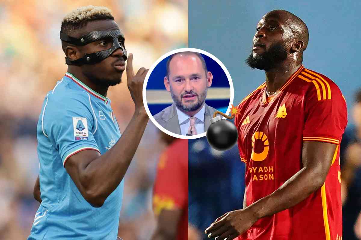 Calciomercato Napoli, novità su Lukaku e Osimhen