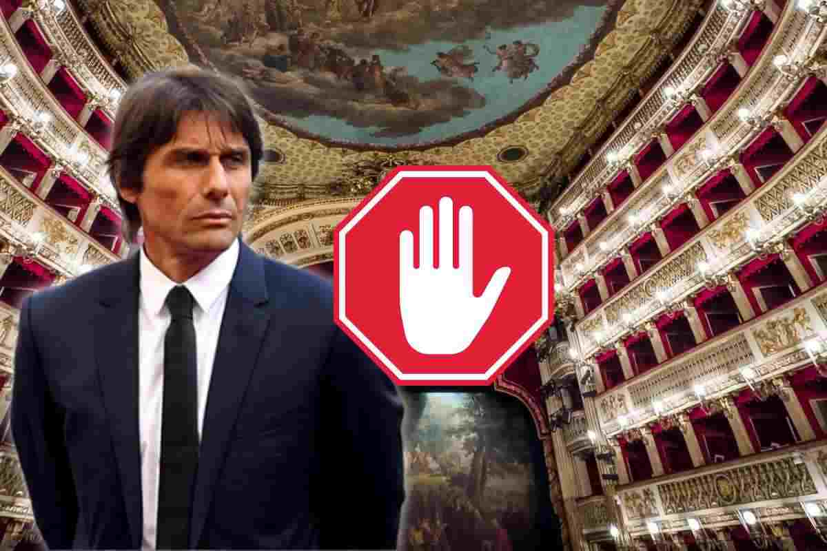 Niente Teatro San Carlo, nuova idea per la presentazione di Antonio Conte al Napoli