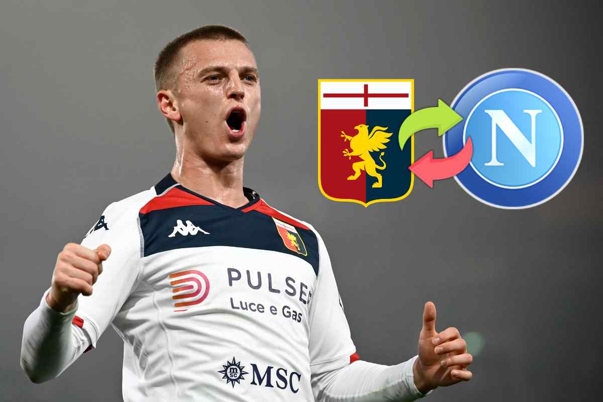 Albert Gudmundsson è nel mirino del Napoli, nell'idea del d.s Manna ci sarebbe quella di proporre uno scambio al Genoa.