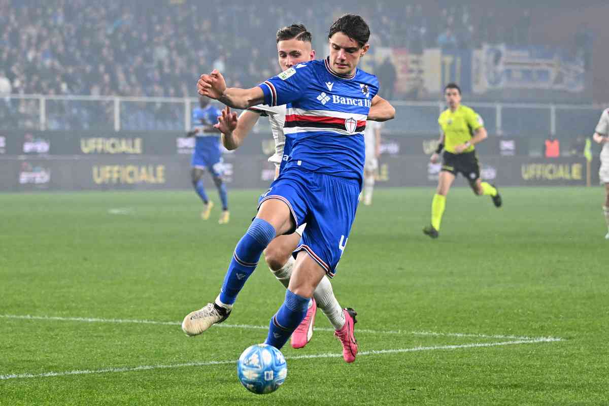 Calciomercato Napoli, piace il classe 2006 Giovanni Leoni della Sampdoria