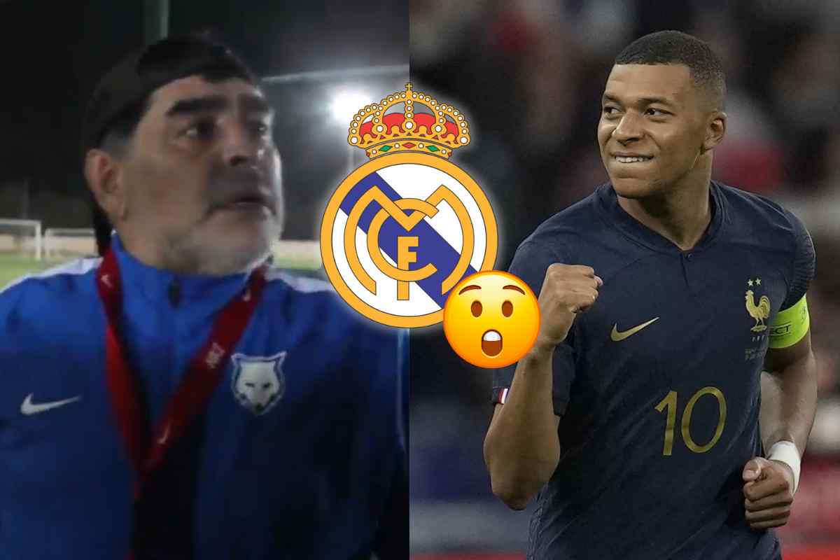 Mbappé al Real Madrid, Diego Maradona aveva previsto tutto - Lapresse - SpazioNapoli.it