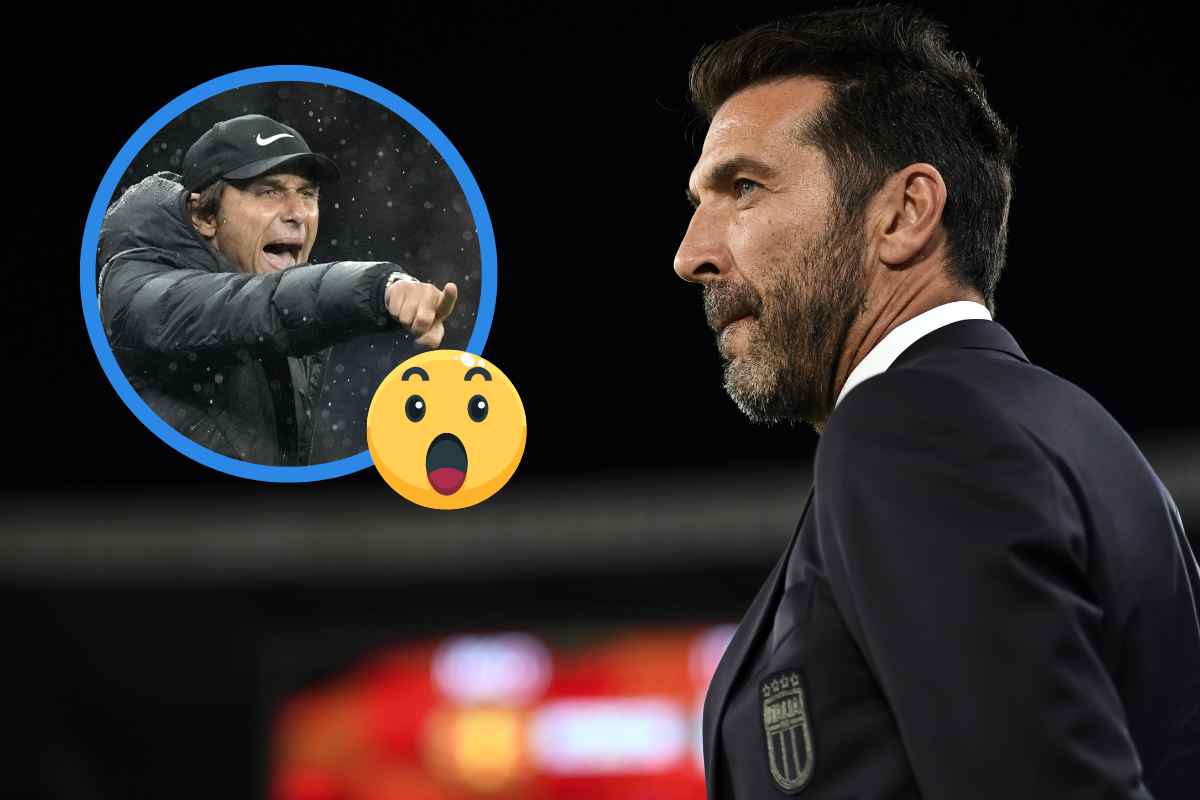 Buffon si esprime su Conte al Napoli