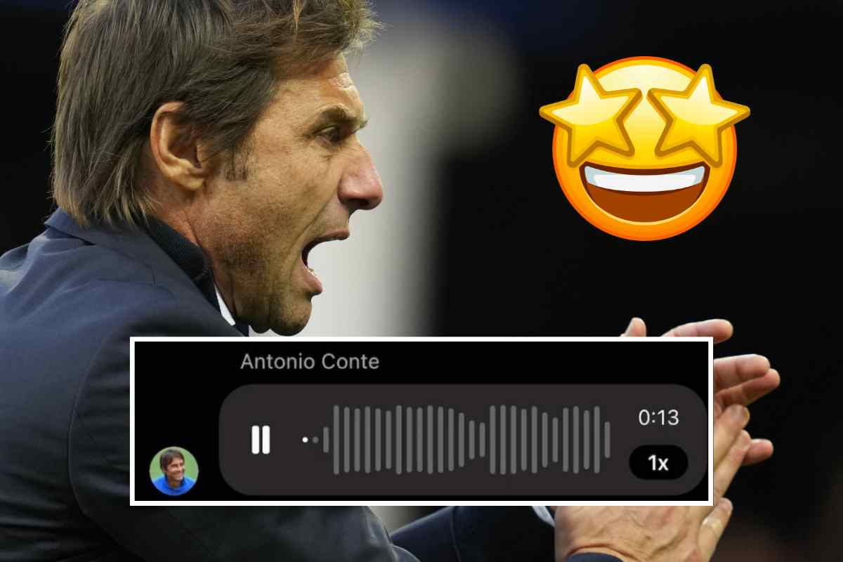 Messaggio social di Conte: le prime parole da allenatore del Napoli