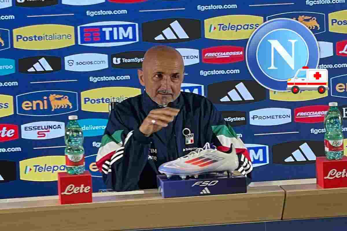 Spalletti allarma il Napoli: infortunio in Nazionale