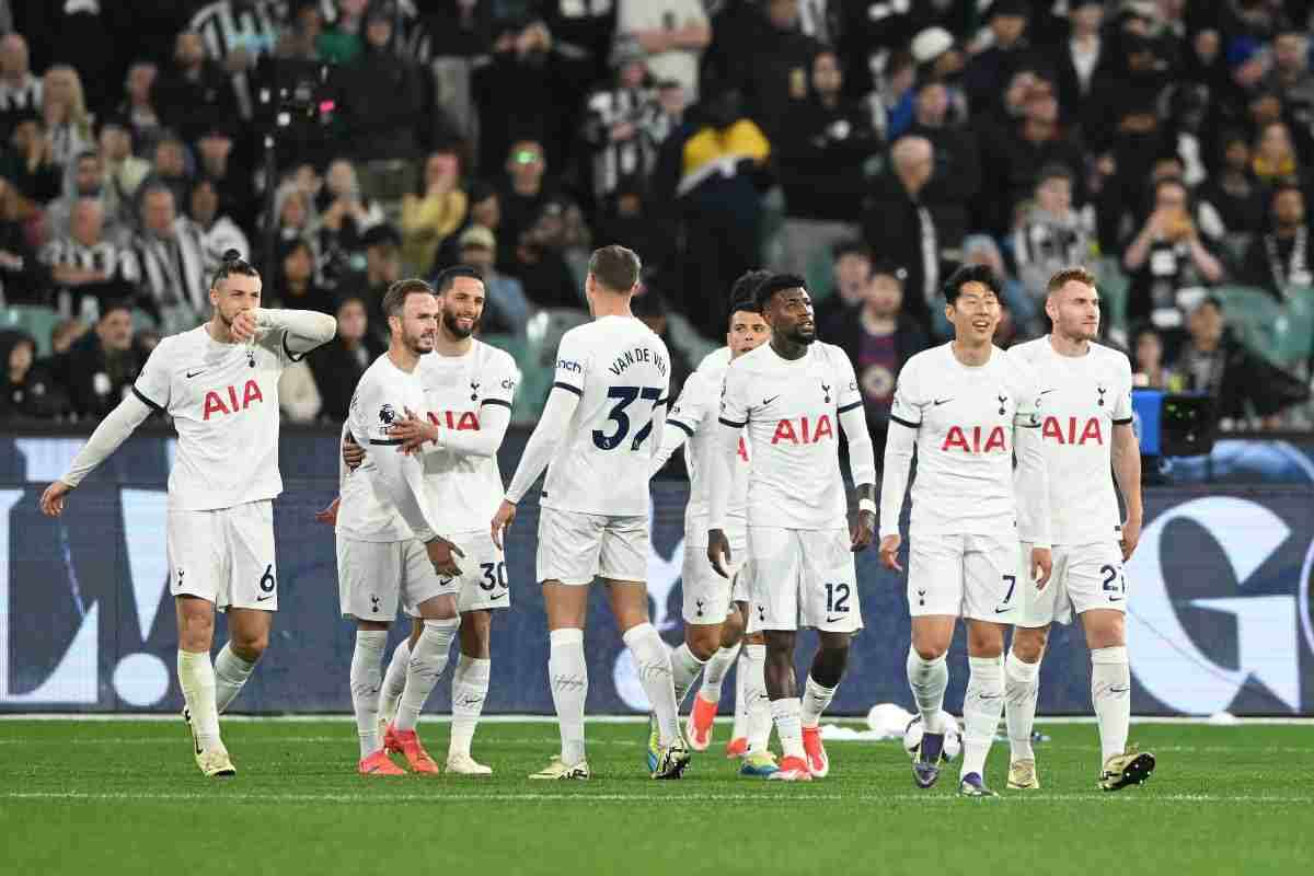 Giocatori Tottenham in orbita Napoli