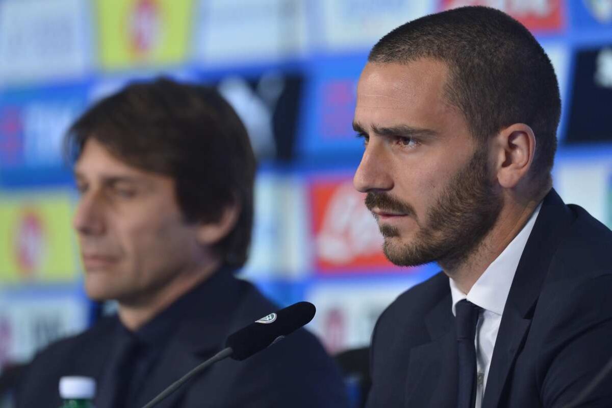 Parole di Bonucci su Conte