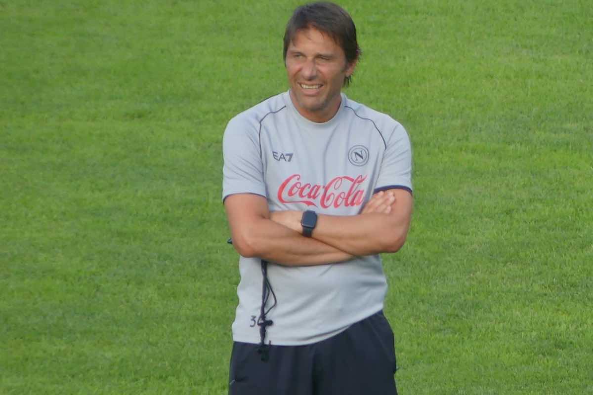 Conte rilascia un'intervista dopo Napoli-Mantova